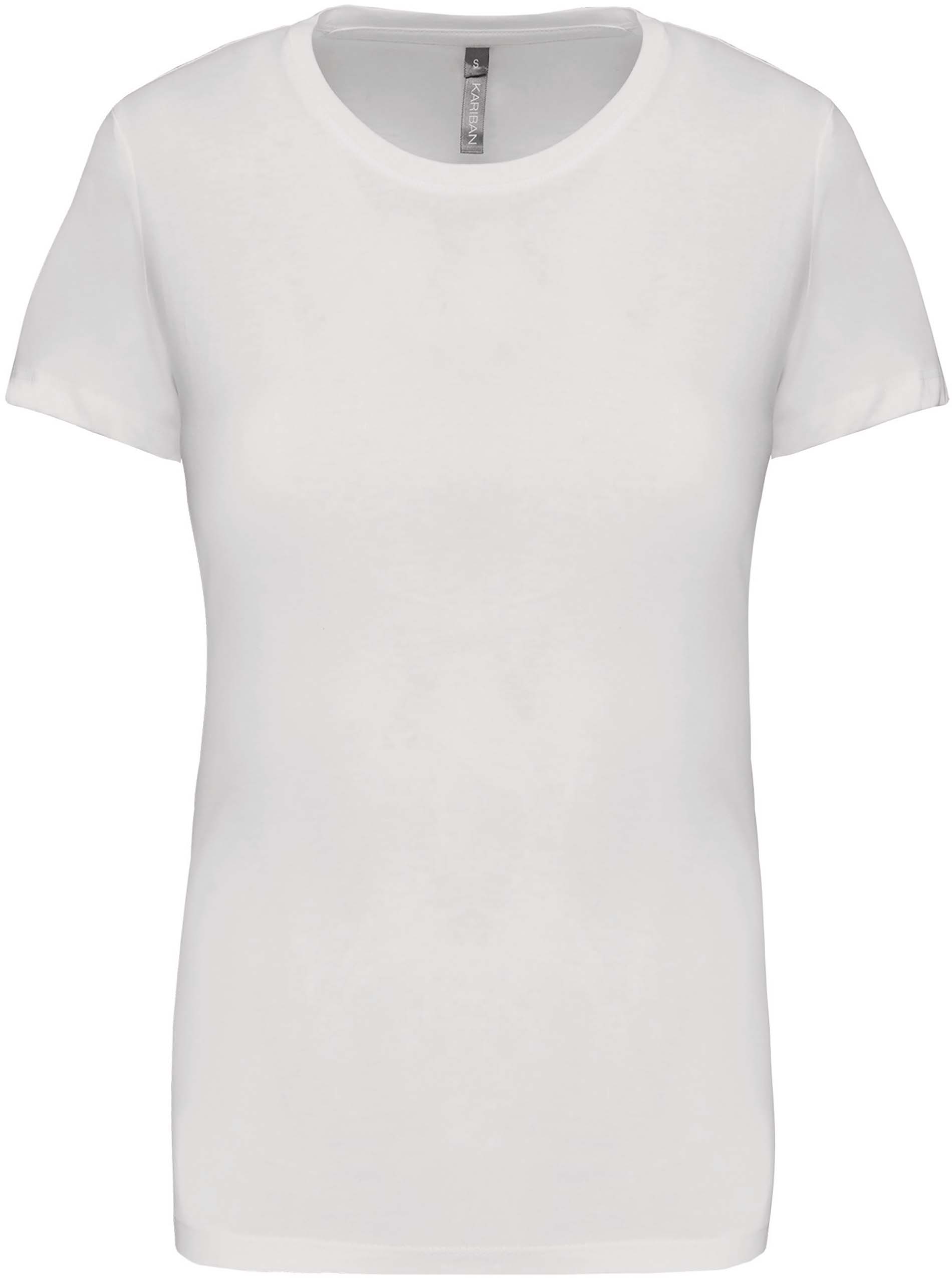 KARIBAN / DAMES T-SHIRT RONDE HALS KORTE MOUWEN 