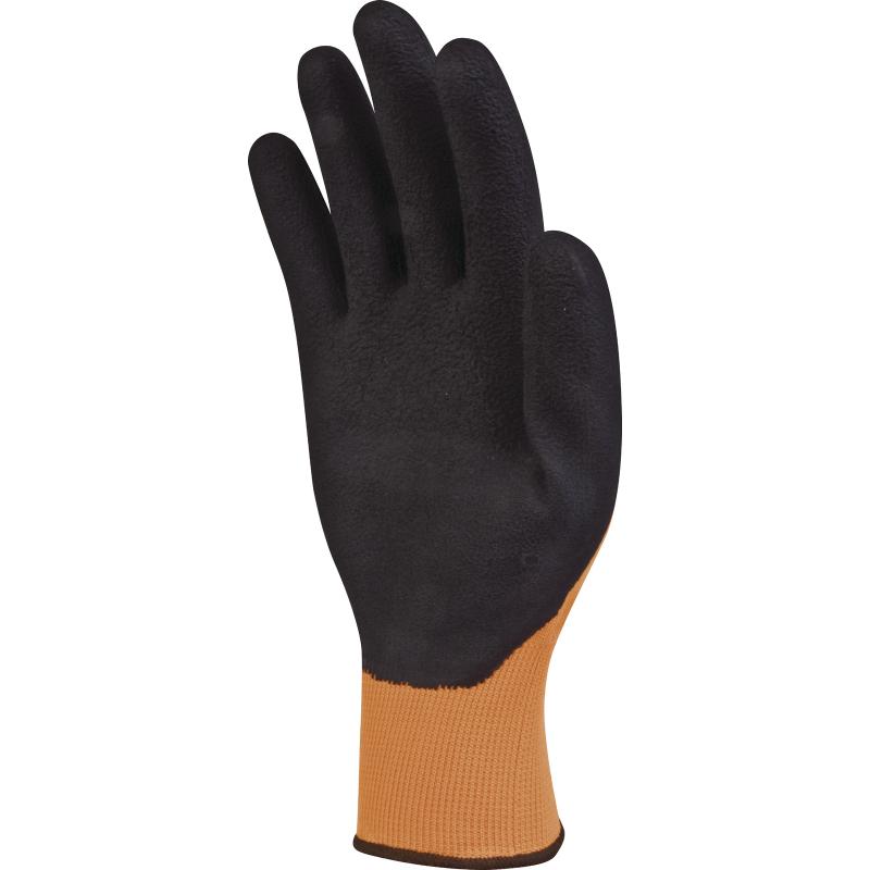 DELTA PLUS / GEBREIDE HANDSCHOEN VAN POLYESTER - HANDPALM MET SCHUIM VAN LATEX-COATING DPVV733