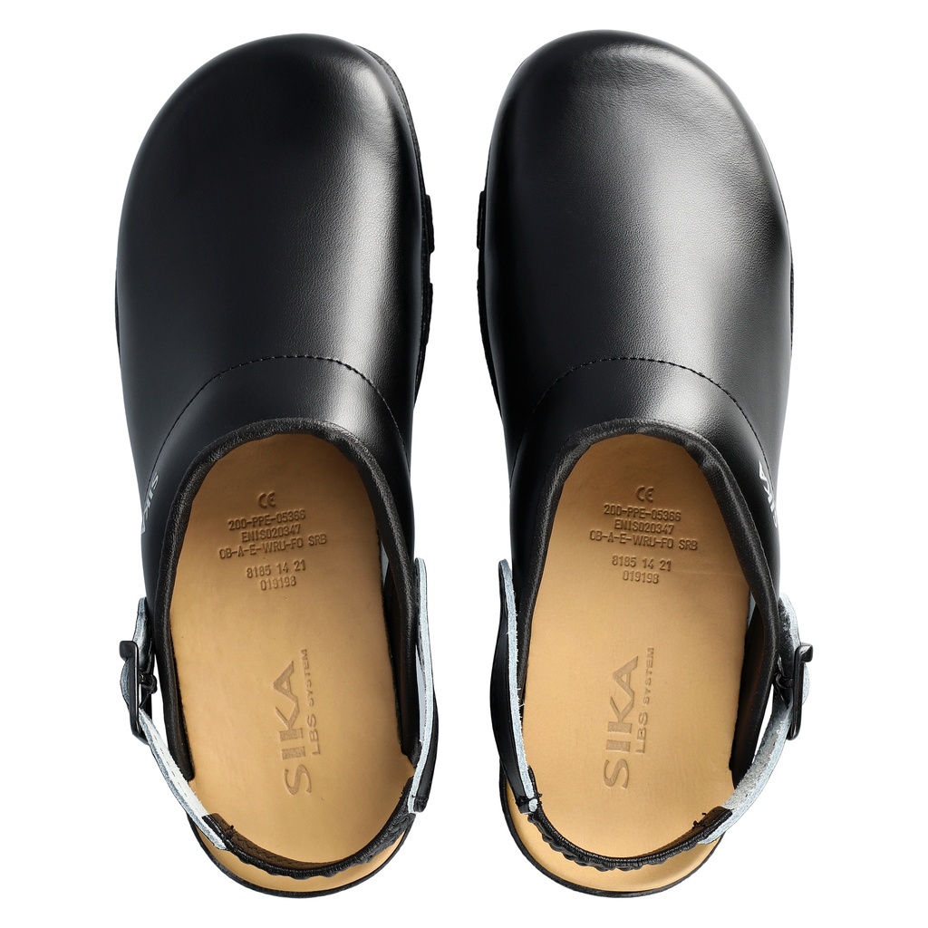 SIKA / SCHOEN FLEX LBS - OPEN CLOG W/HEEL STRAP OB 8185