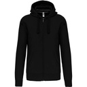 KARIBAN / HOODED SWEATER MET RITS  K454