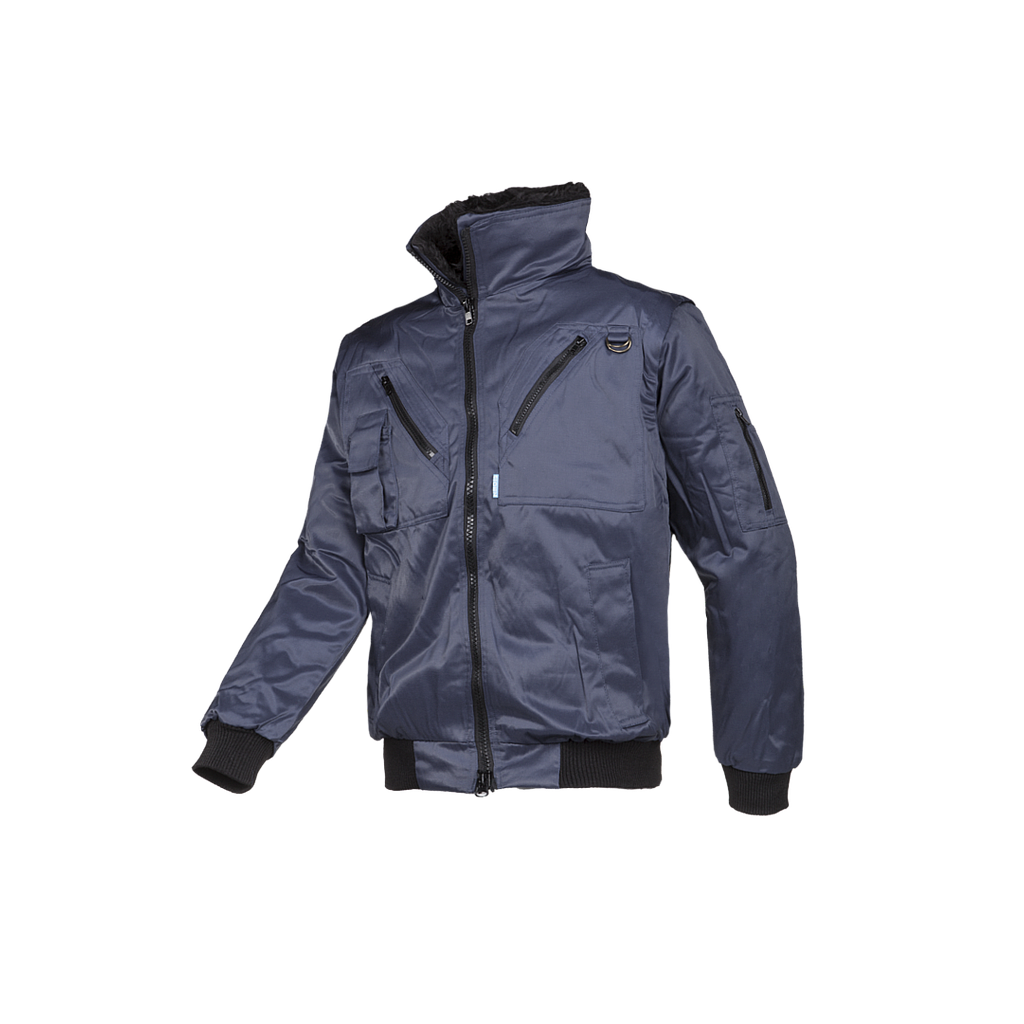 SIOEN / WINTERBLOUSON MET AFNEEMBARE MOUWEN HAWK