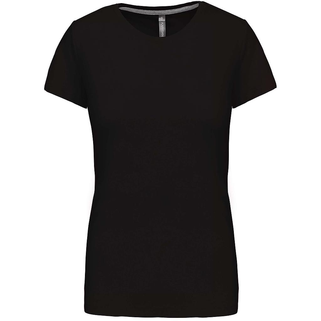KARIBAN / DAMES T-SHIRT  RONDE HALS KORTE MOUWEN K380