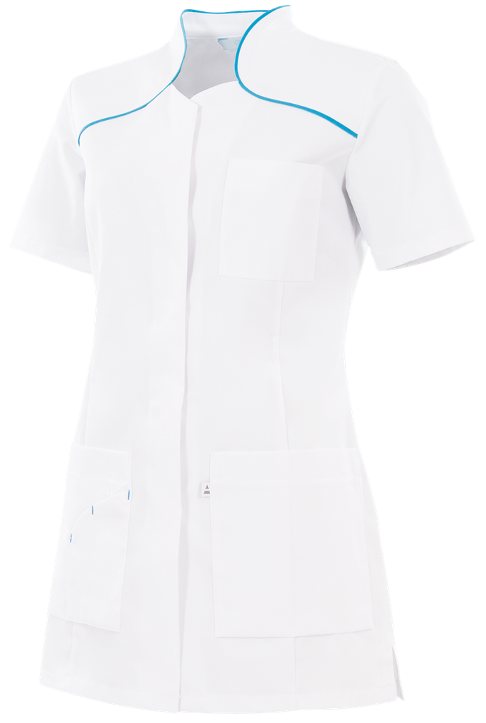 ALSICO / DAMESTUNIEK A3658A11 MENTHA WIT/BLAUW