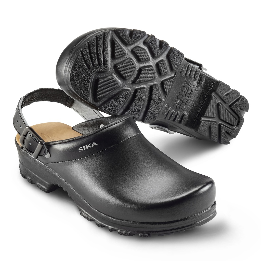 SIKA / SCHOEN FLEX LBS - OPEN CLOG W/HEEL STRAP OB 8185