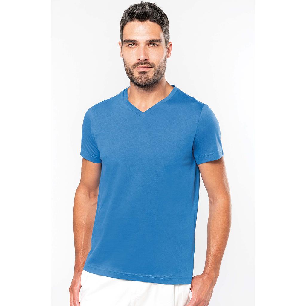 KARIBAN / T-SHIRT V-HALS KORTE MOUWEN K357
