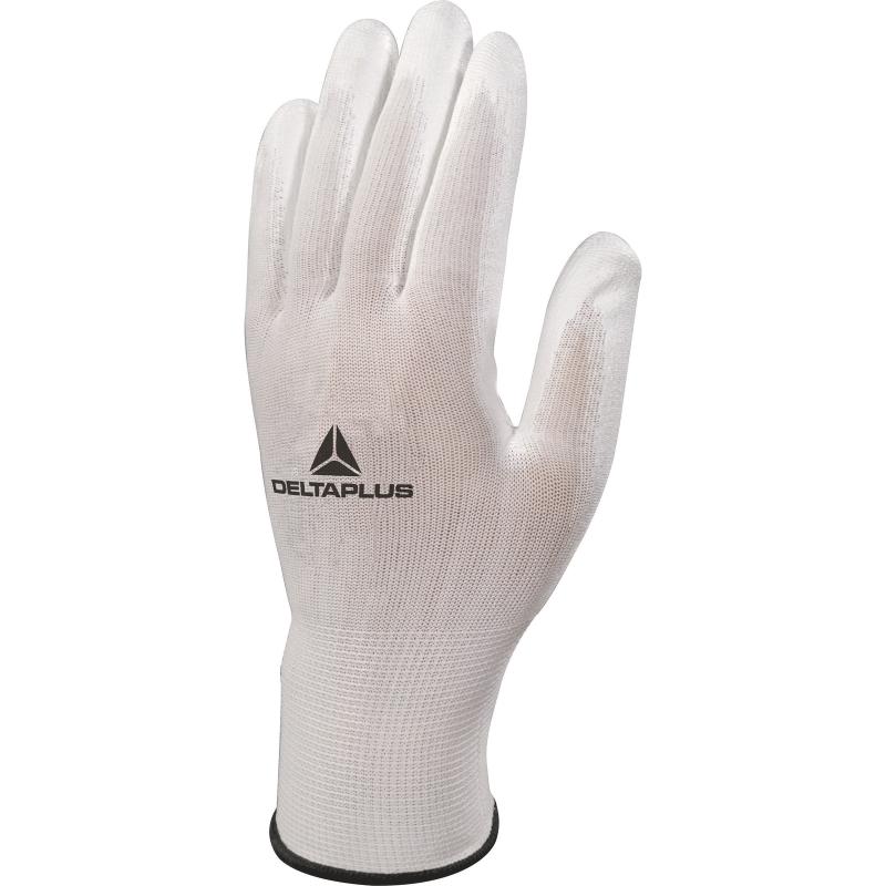 DELTA PLUS / GEBREIDE HANDSCHOEN VAN POLYESTER / PALM MET PU DPVE702P