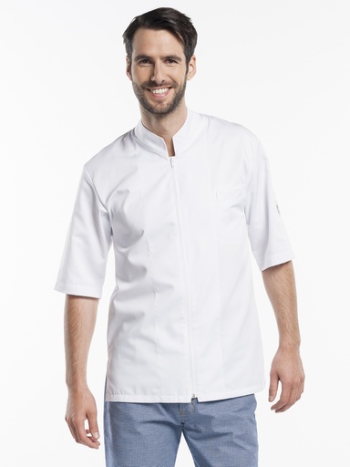 CHAUD DEVANT / KOKSVEST 920 MONZA SHORT SLEEVE WIT